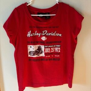 Harley-Davidson Women’s Red Top